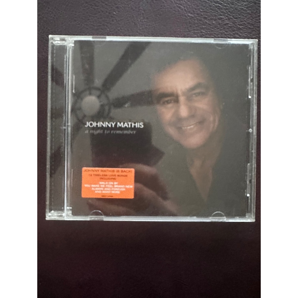 Johnny Mathis A Night to Remember CD 2008 Columbia Vocal Jazz Kenny G CD